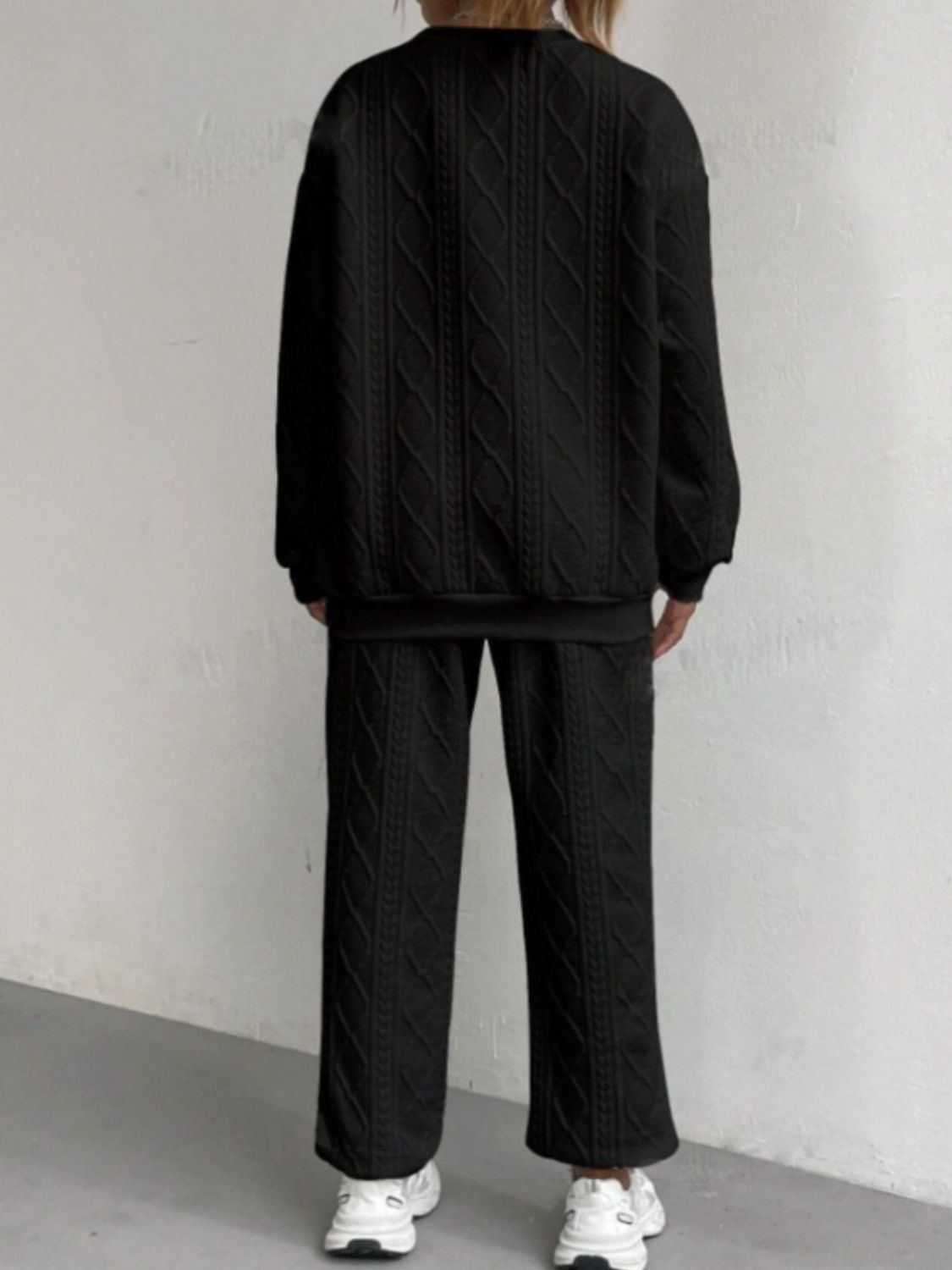 Cable 2PC Casual Pant Set