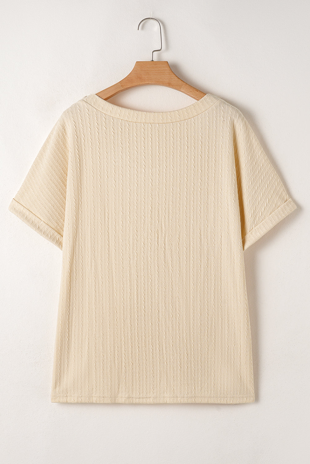 Lace Crochet Short Sleeve Top Plus Size