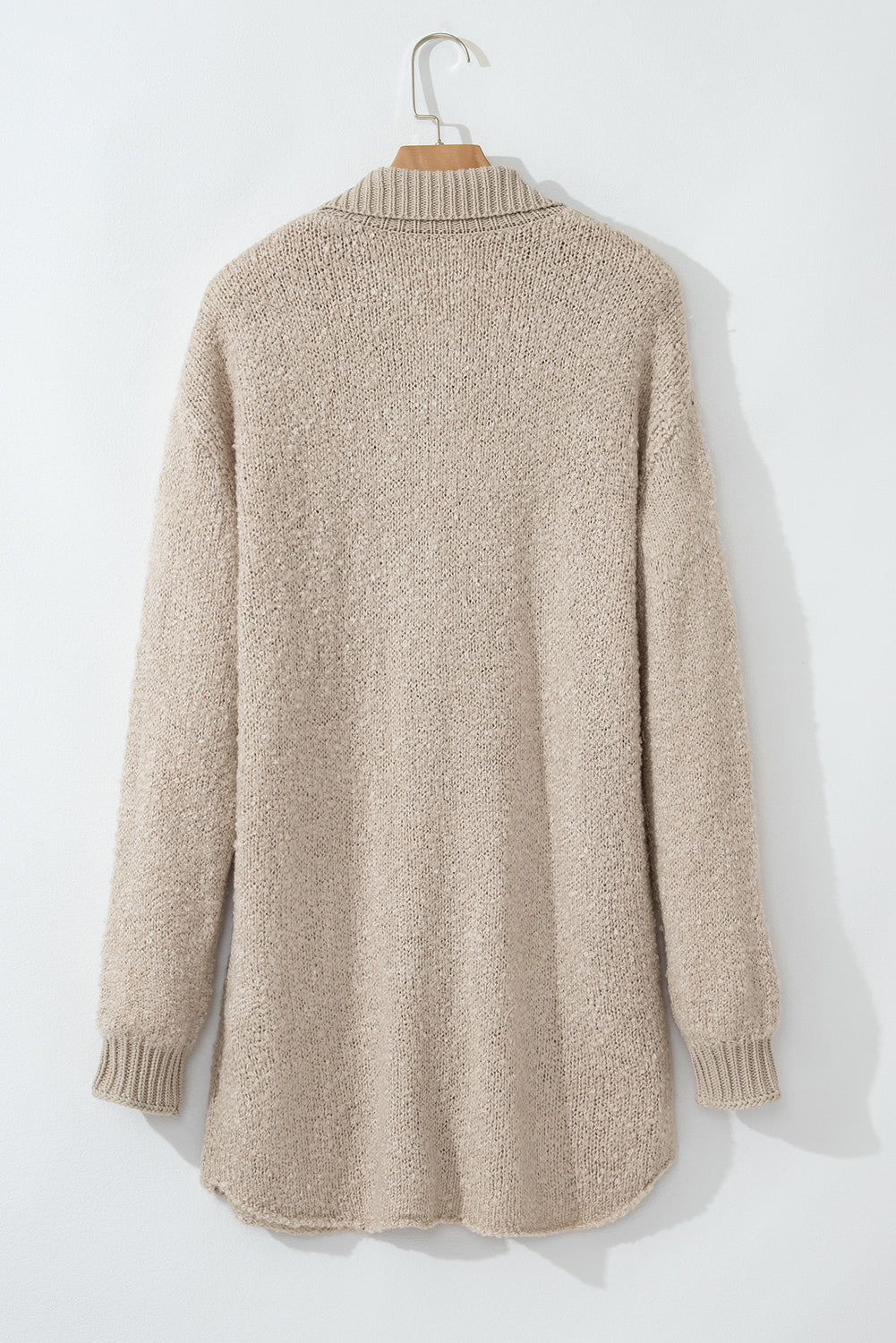 Open Front Cardigan With Pockets
