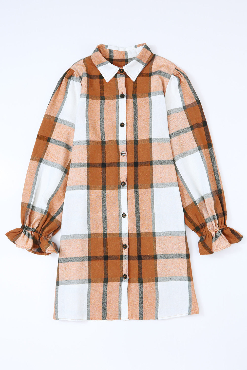 Plaid Shirt Dress