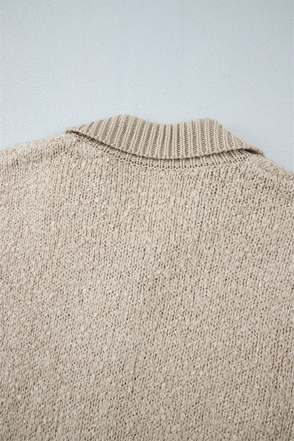 Open Front Cardigan With Pockets