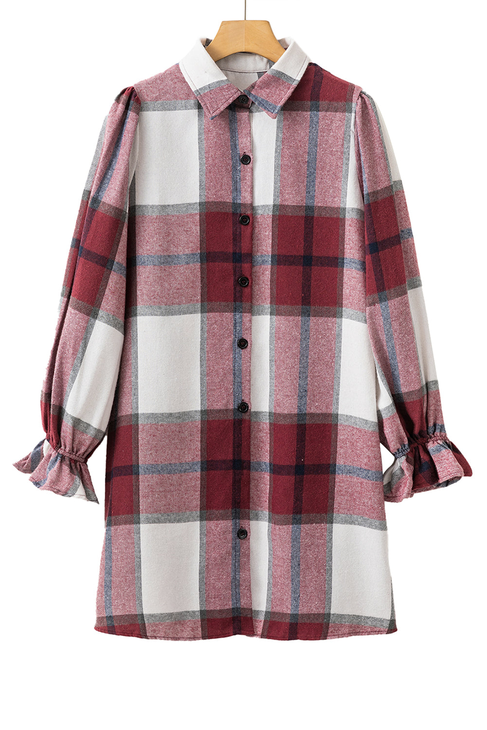 Plaid Shirt Dress