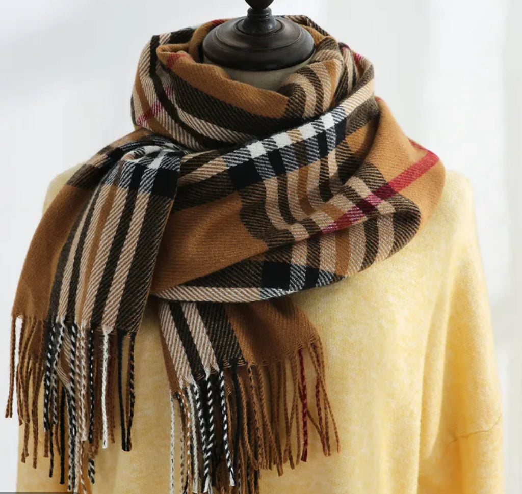 Brit Plaid Scarf