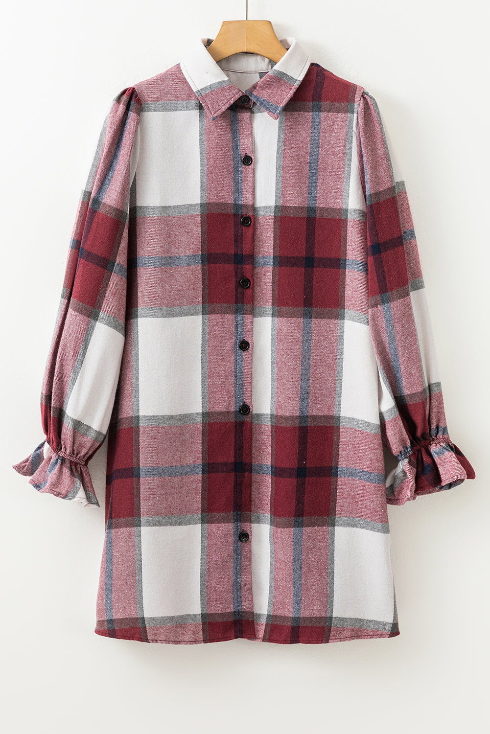 Plaid Shirt Dress