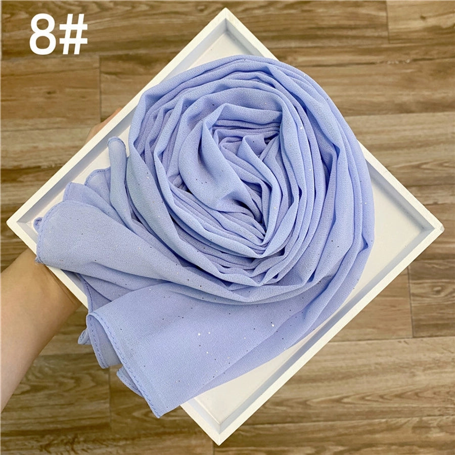 Sparkly Chiffon Scarf