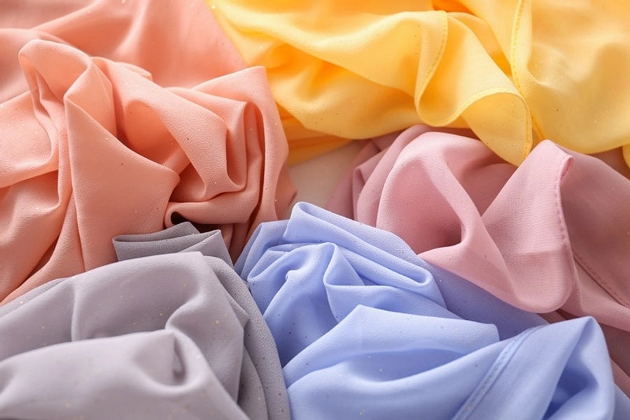 Sparkly Chiffon Scarf