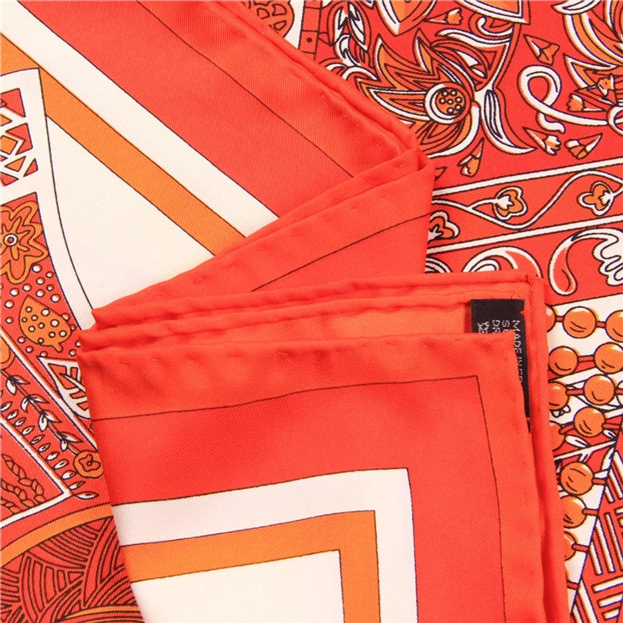 Square Print Scarf