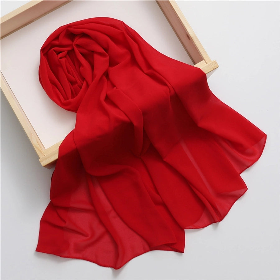 Chiffon Oblong Scarf