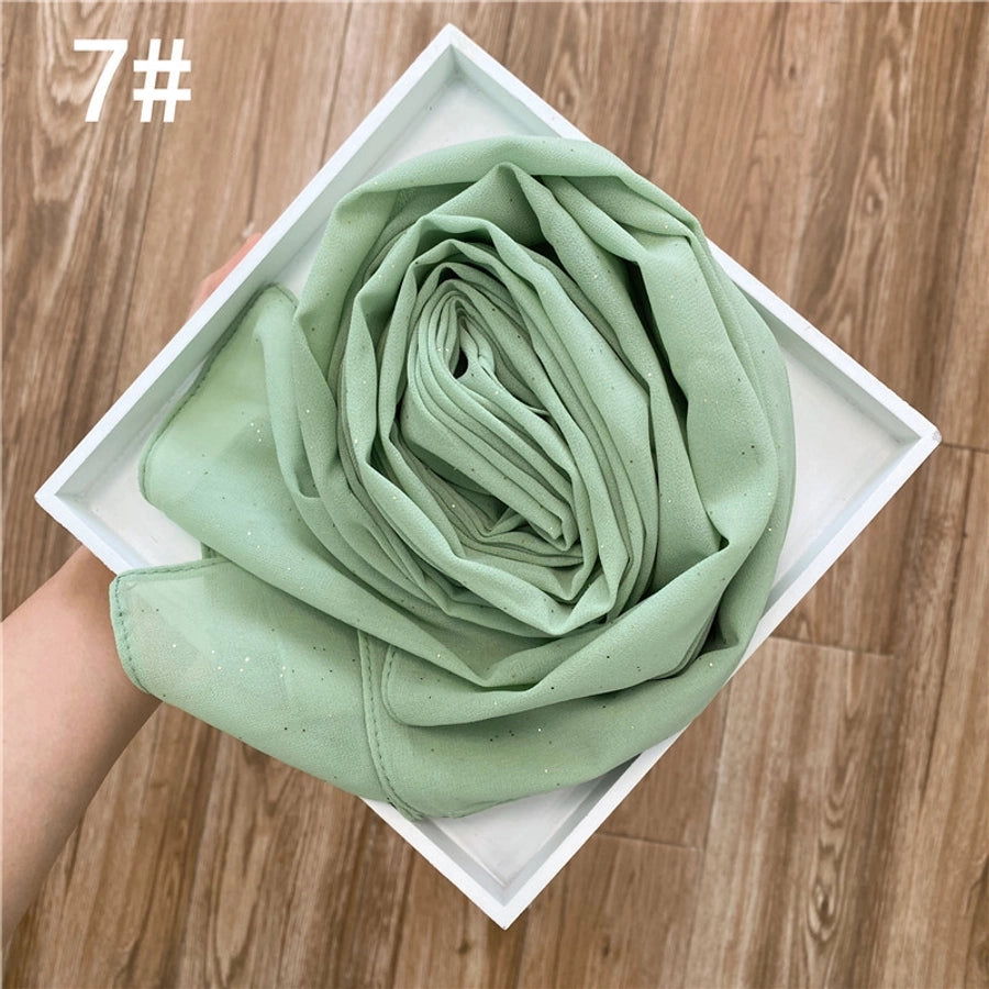Sparkly Chiffon Scarf