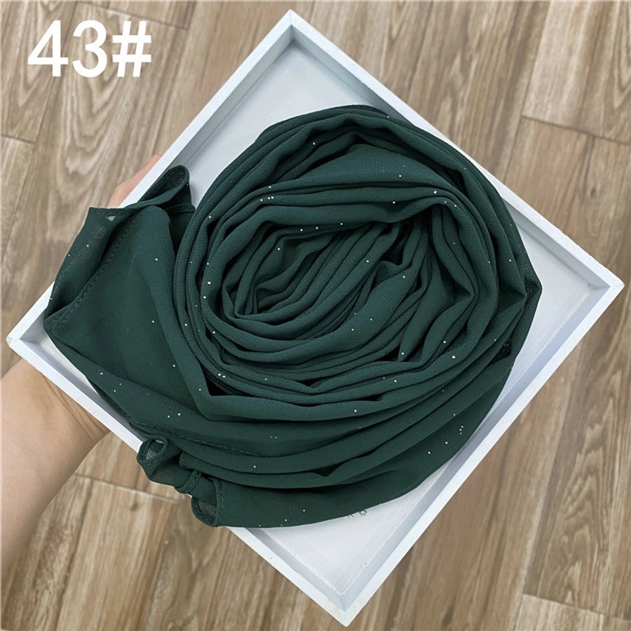Sparkly Chiffon Scarf