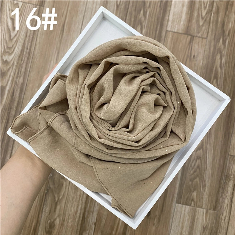 Sparkly Chiffon Scarf
