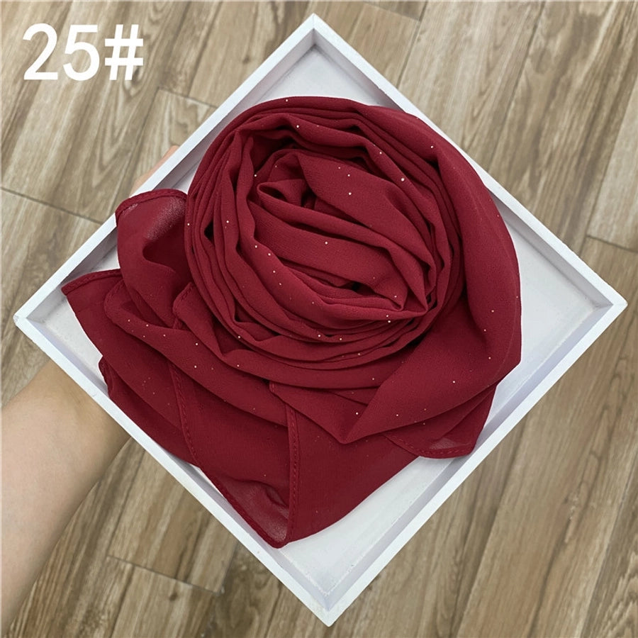 Sparkly Chiffon Scarf