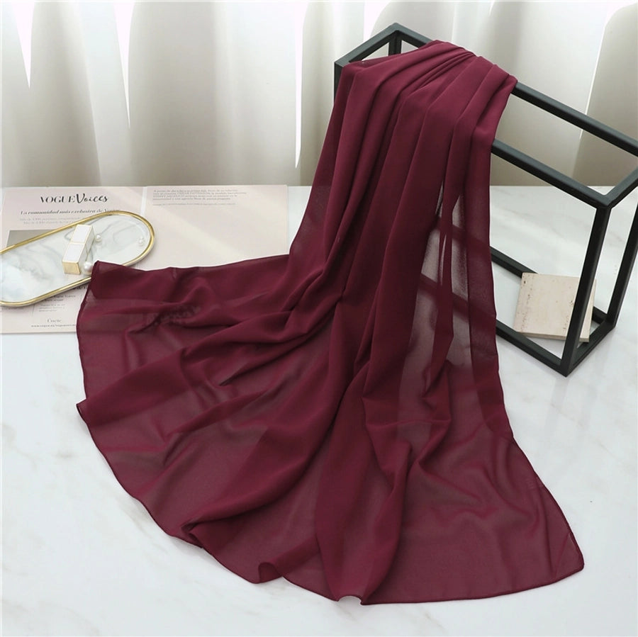 Chiffon Oblong Scarf