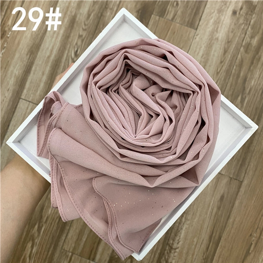 Sparkly Chiffon Scarf