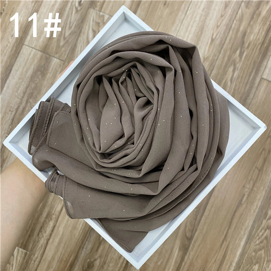 Sparkly Chiffon Scarf
