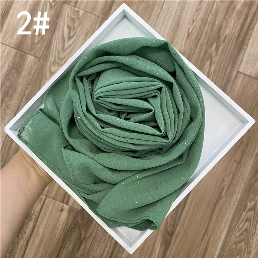 Sparkly Chiffon Scarf