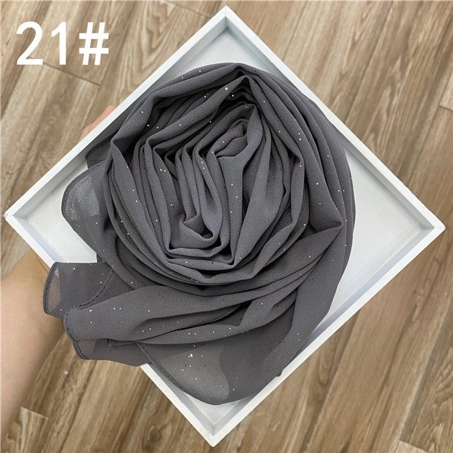 Sparkly Chiffon Scarf