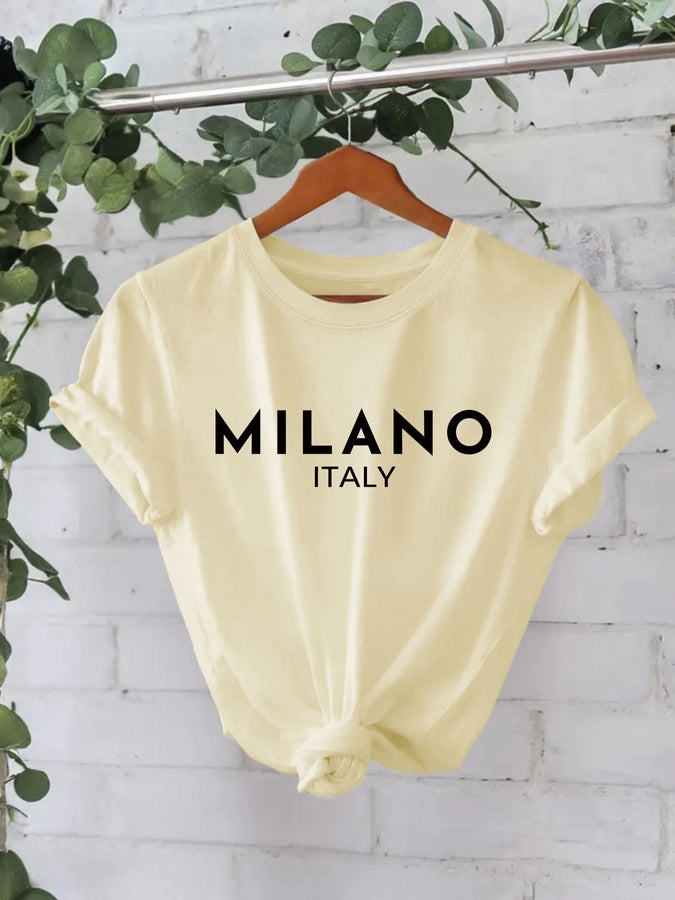 Milano Italy tee