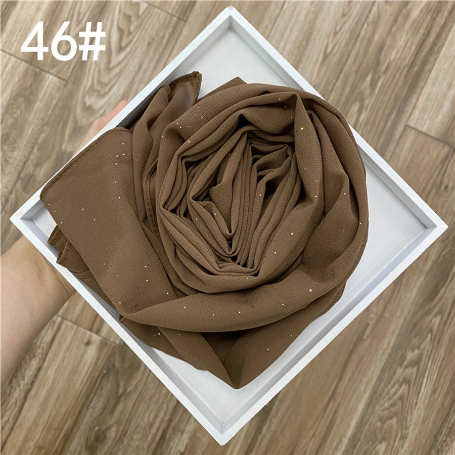 Sparkly Chiffon Scarf