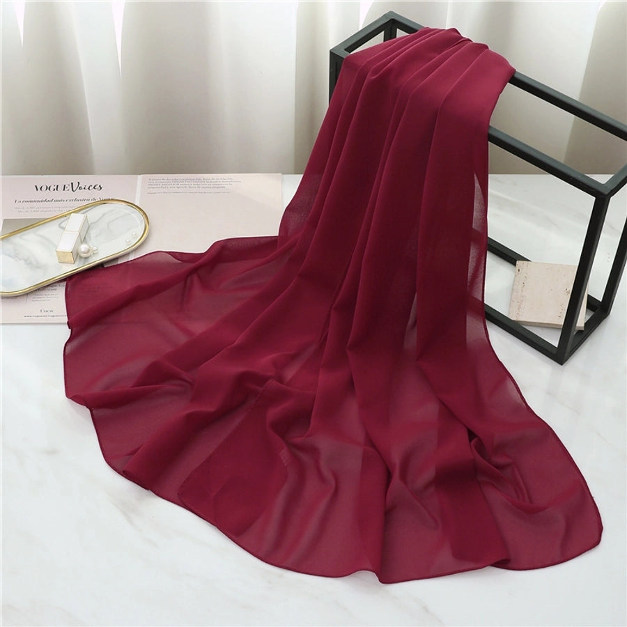 Chiffon Oblong Scarf