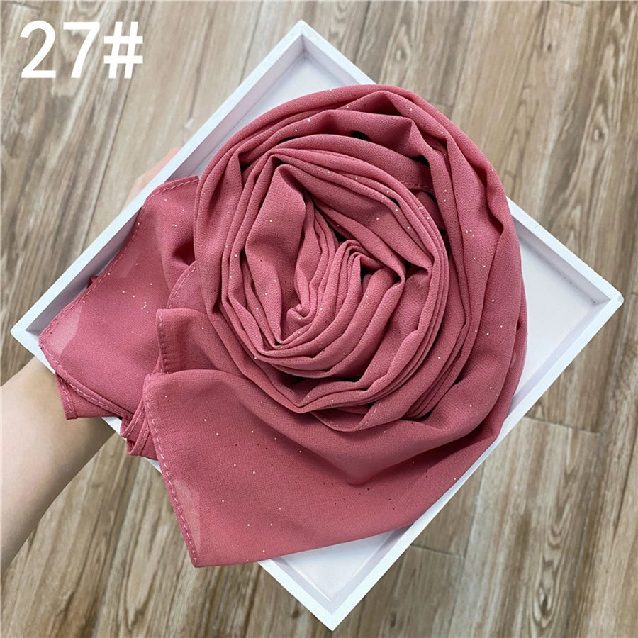 Sparkly Chiffon Scarf
