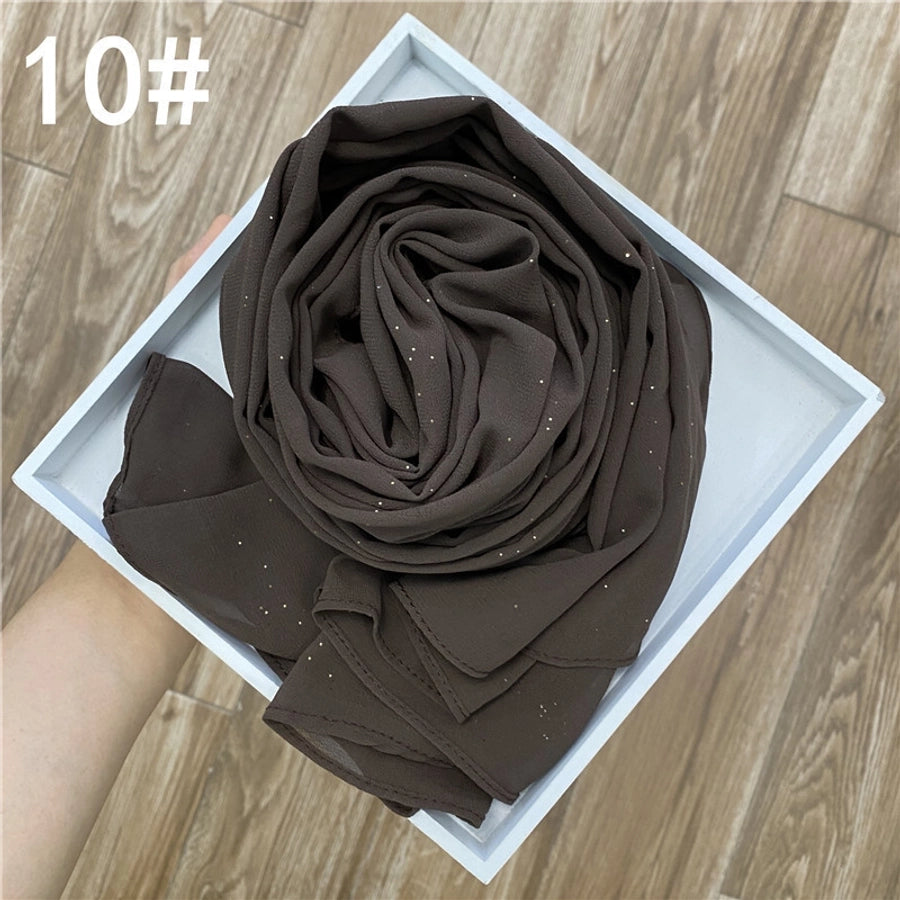 Sparkly Chiffon Scarf