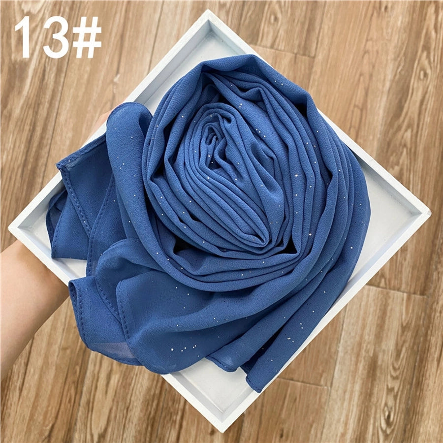 Sparkly Chiffon Scarf