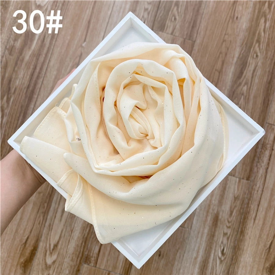 Sparkly Chiffon Scarf