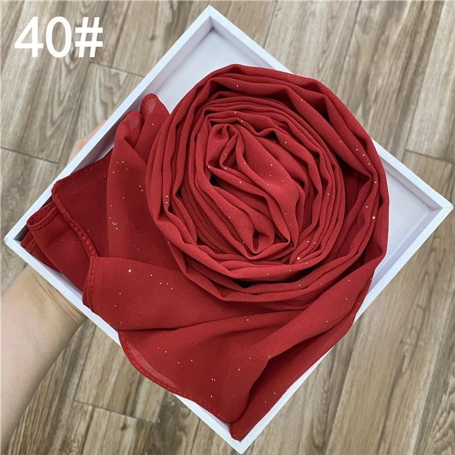 Sparkly Chiffon Scarf
