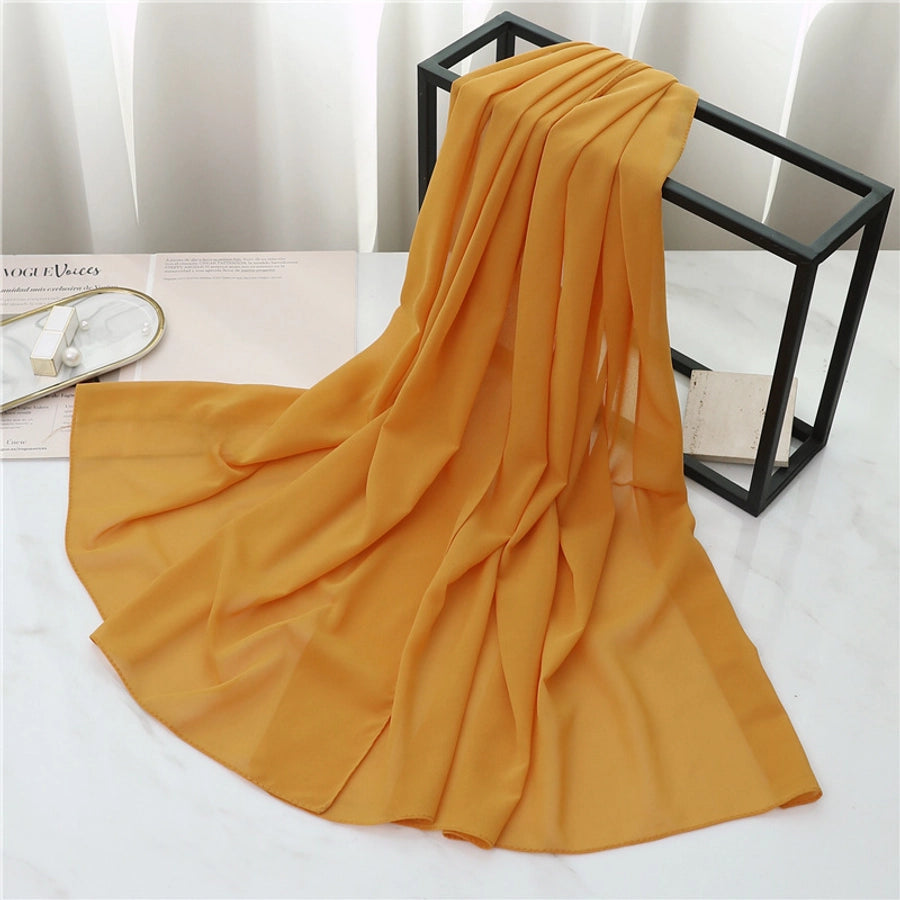 Chiffon Oblong Scarf