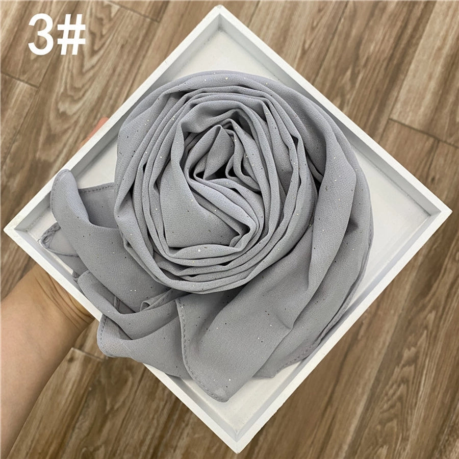 Sparkly Chiffon Scarf