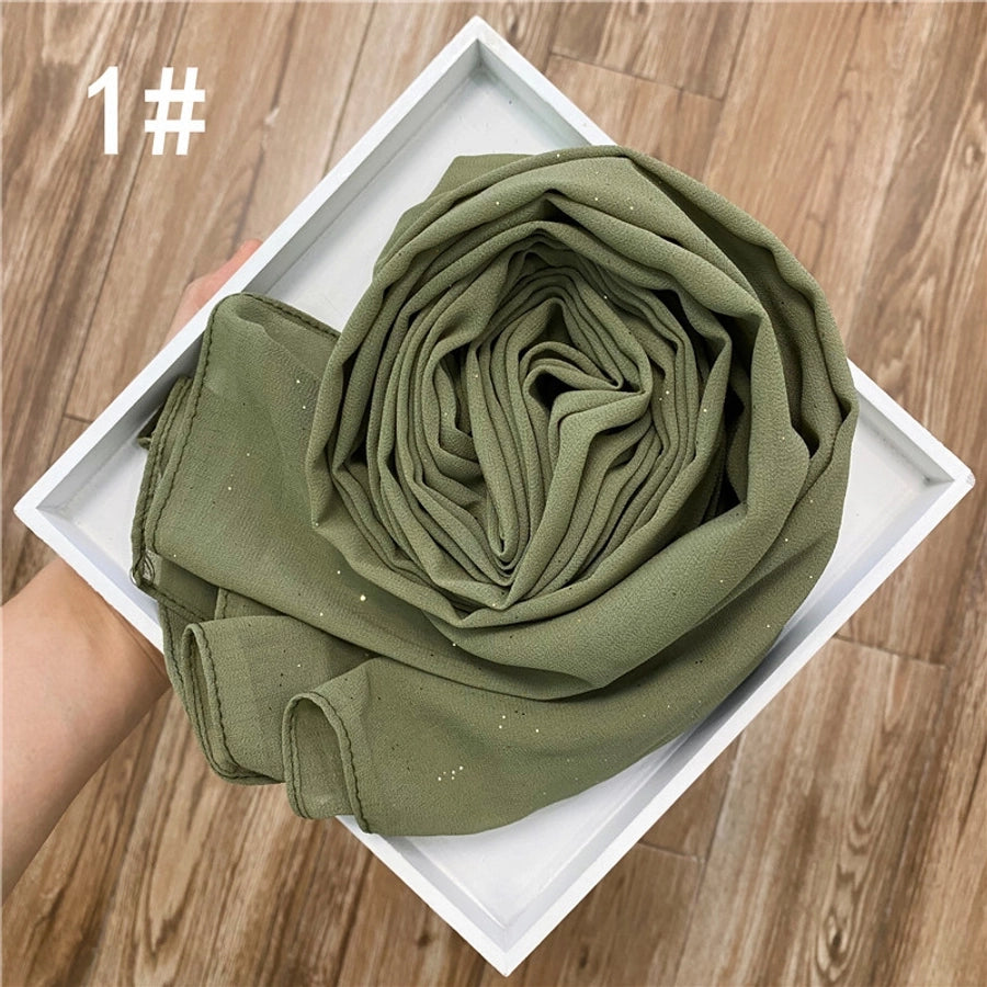 Sparkly Chiffon Scarf