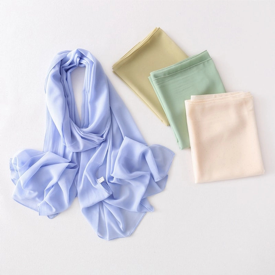 Sparkly Chiffon Scarf