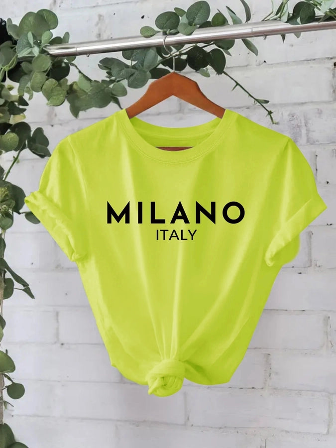 Milano Italy tee