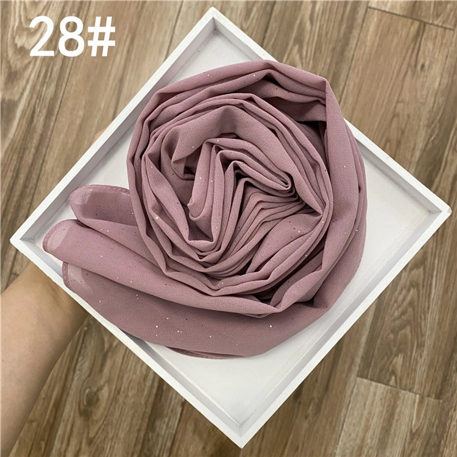 Sparkly Chiffon Scarf