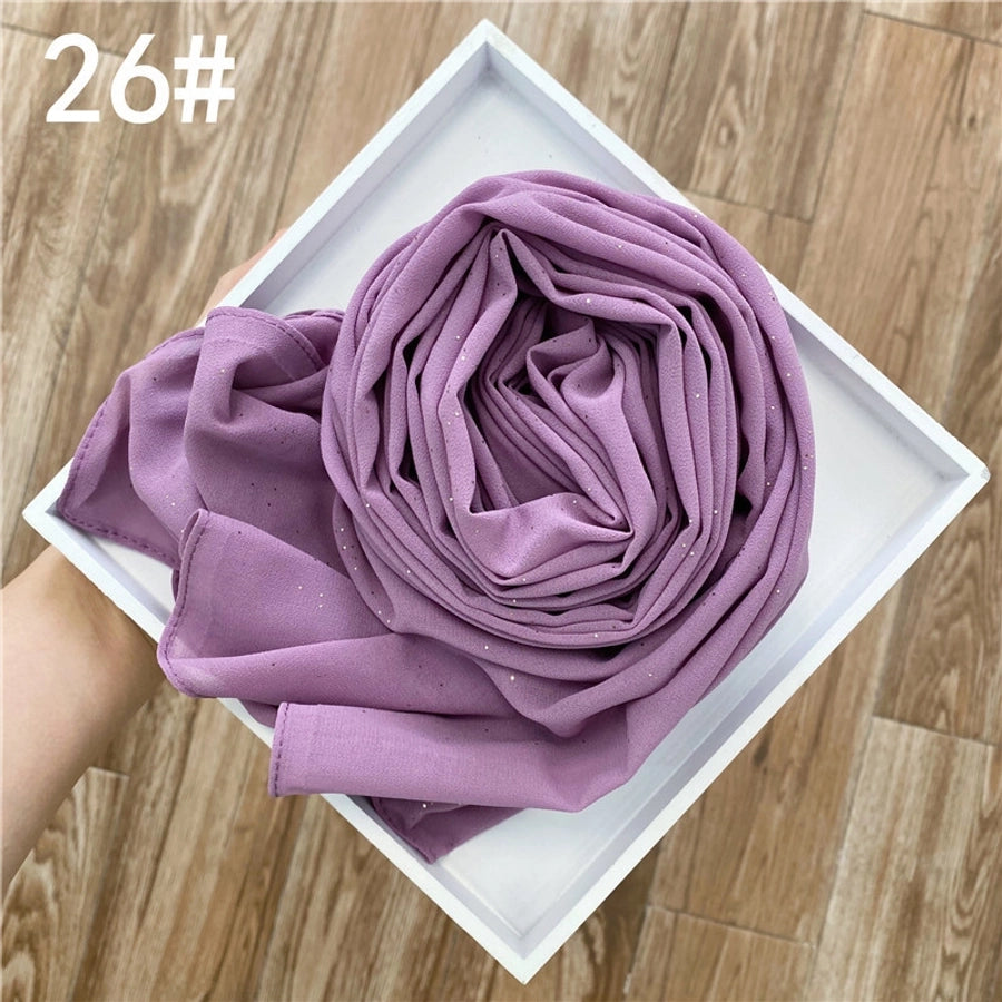 Sparkly Chiffon Scarf