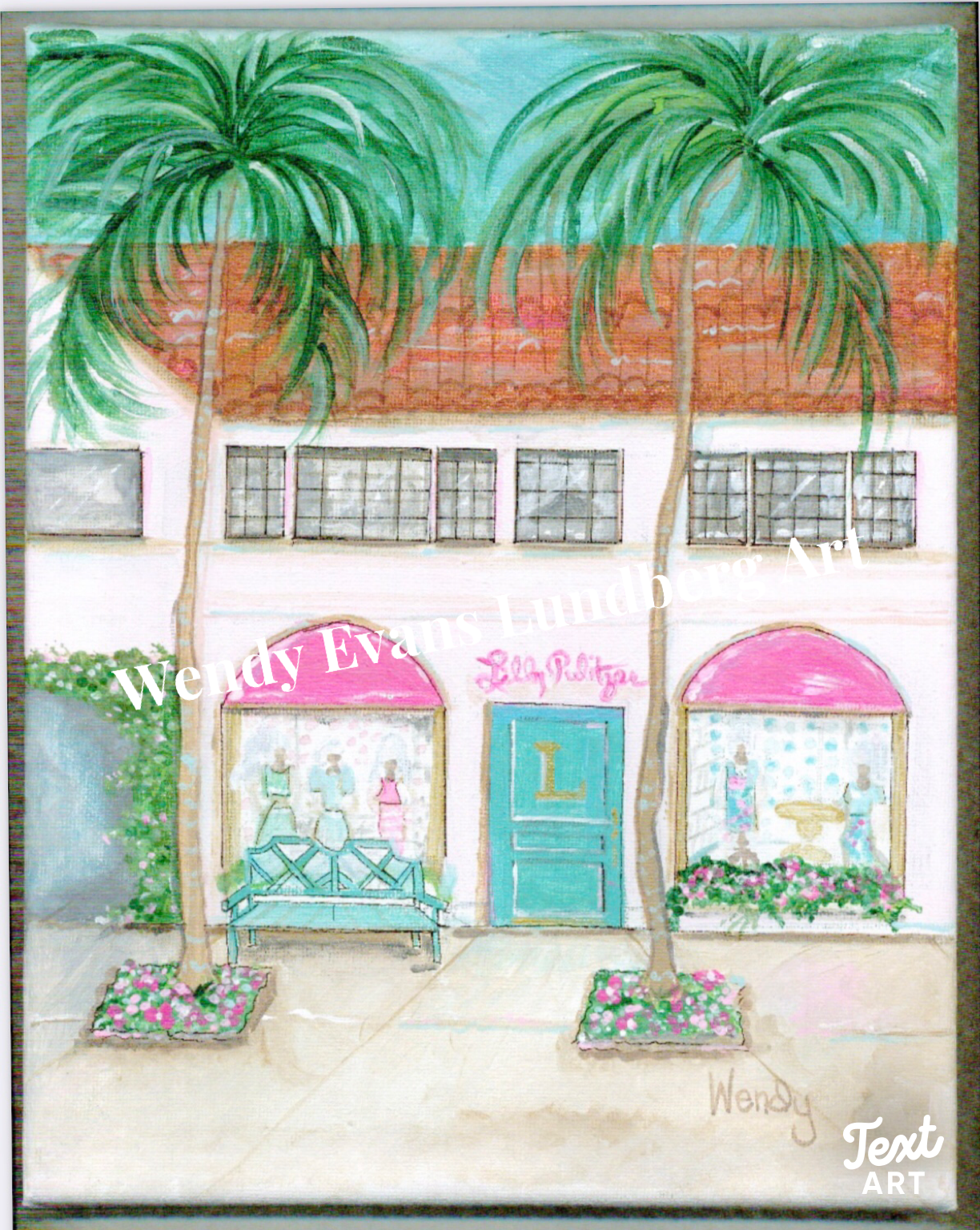 Lilly Pulitzer Framed Print