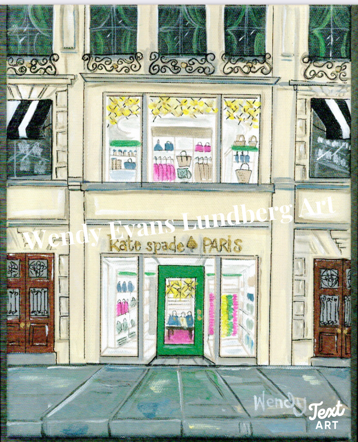 Kate Spade Framed Print