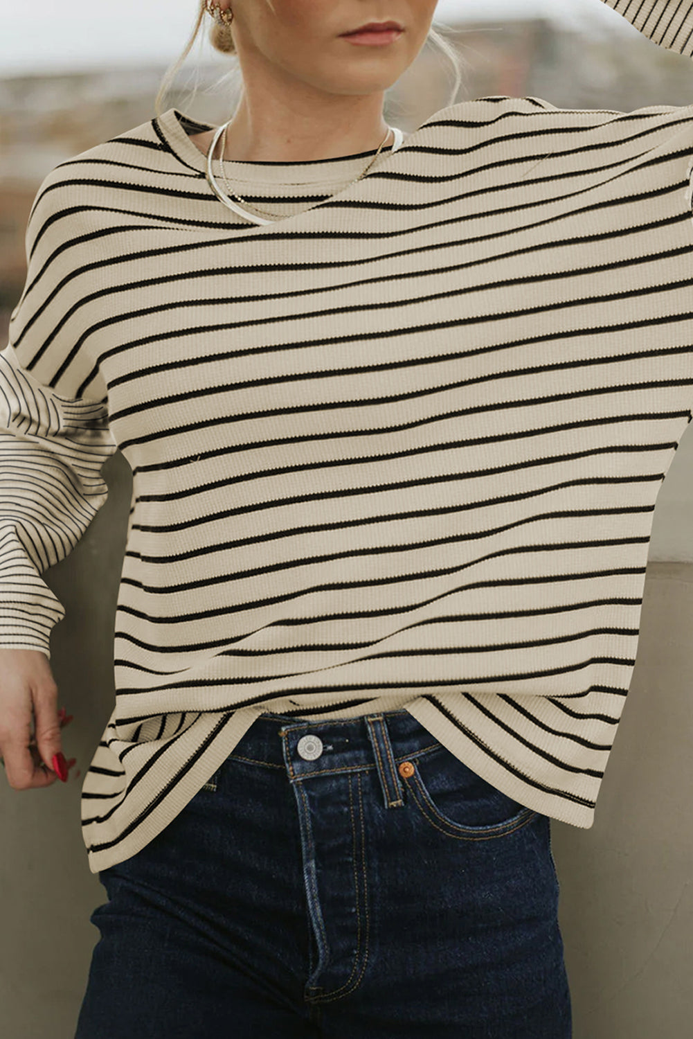 Classic French Stripe Long Sleeve Tee