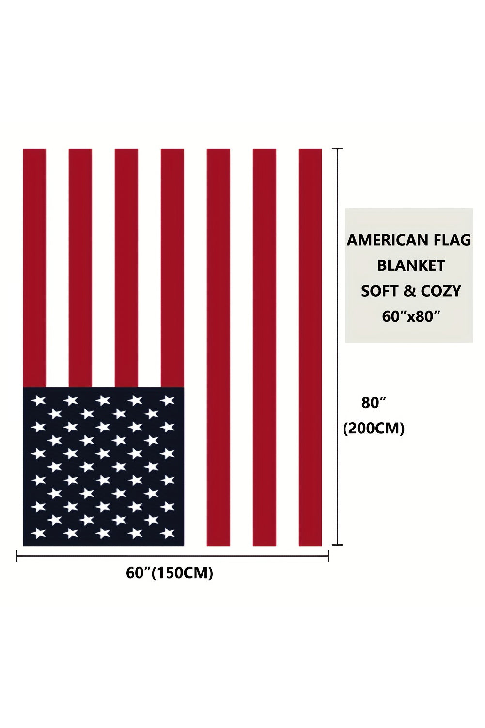 American Flag Blanket