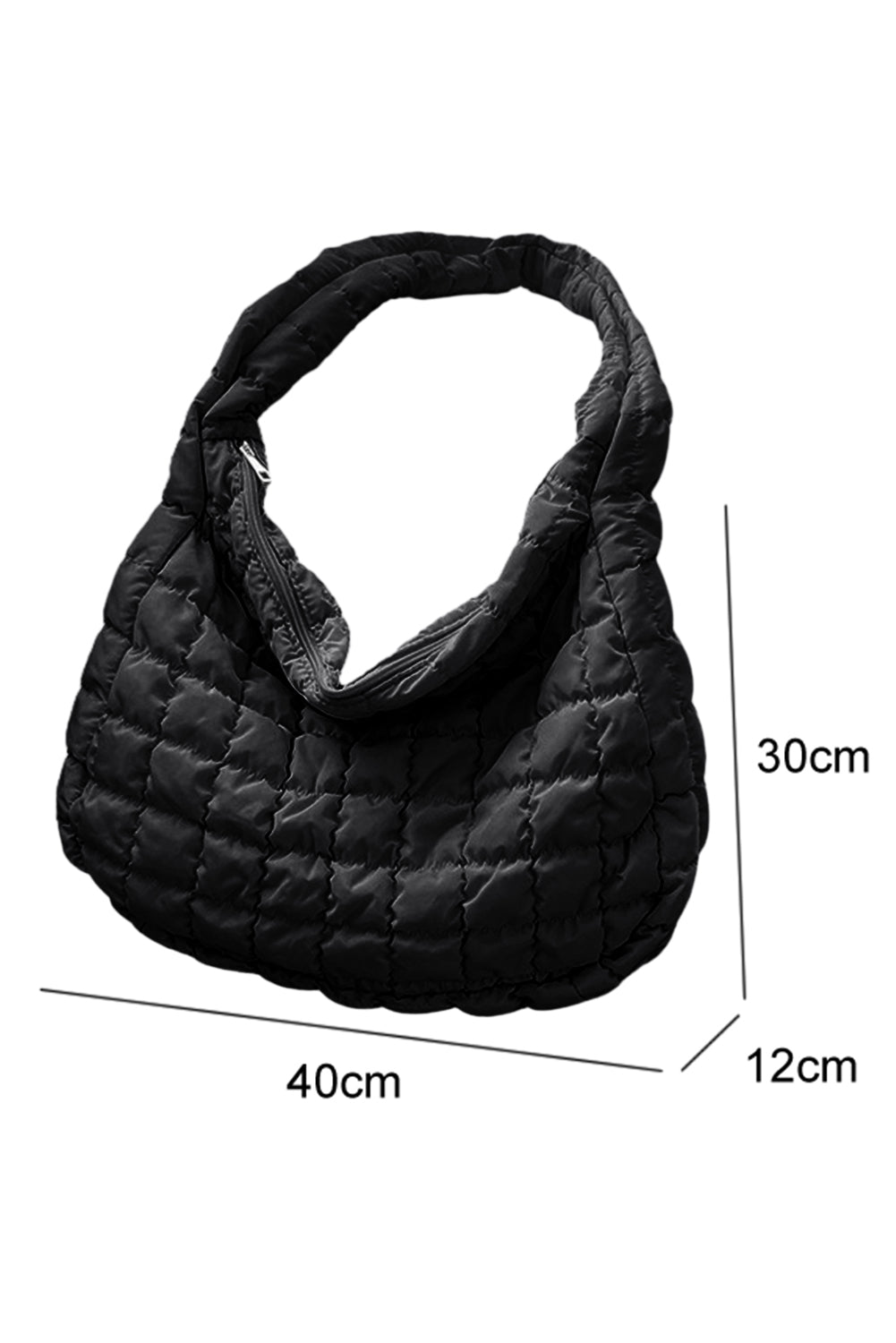 Quilted Oversize Shoulder Bag