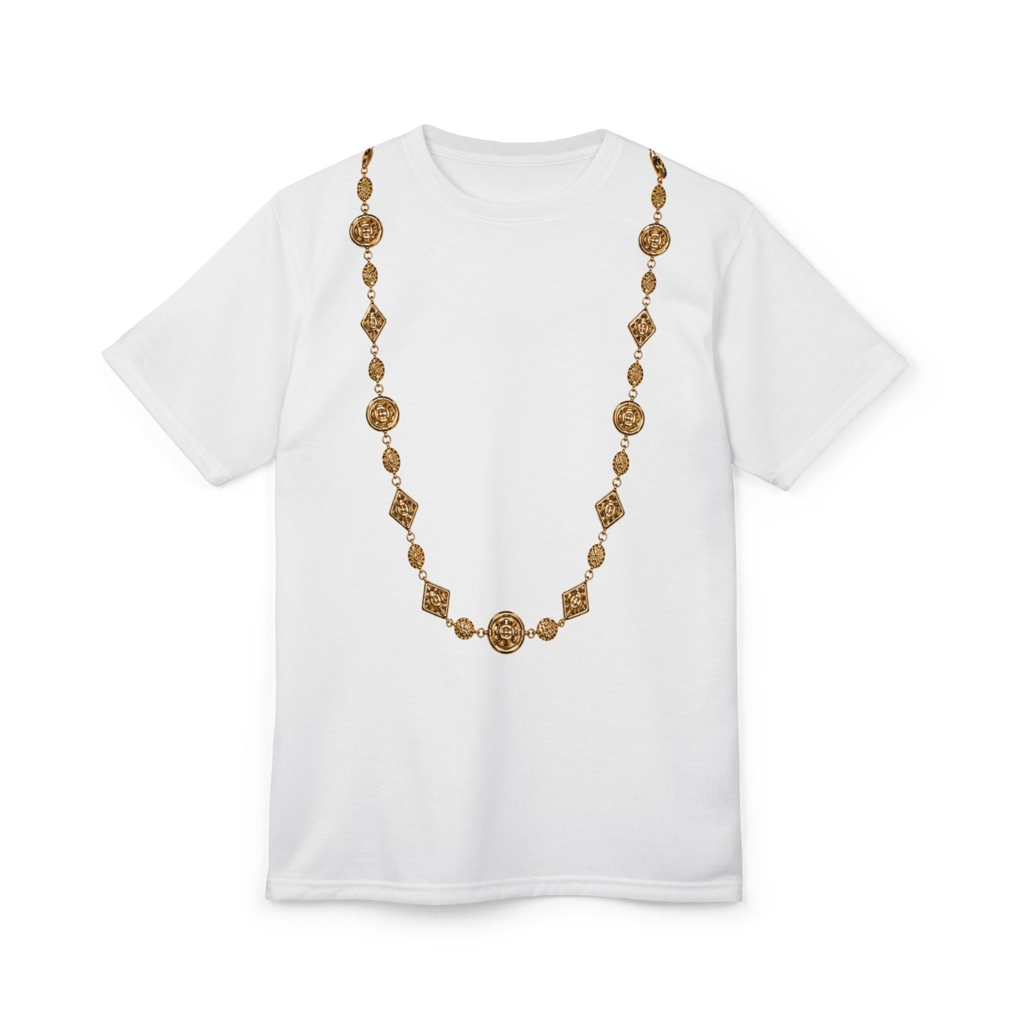 Paris Medallion Necklace Tee