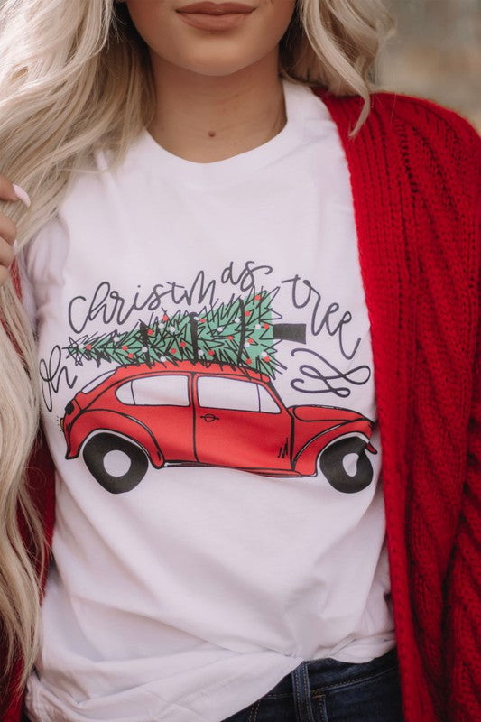 Christmas Tree VW Beetle Tee