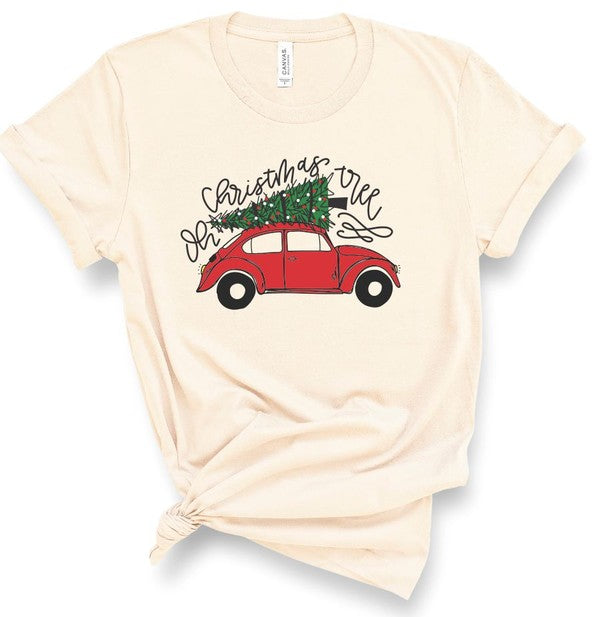 Christmas Tree VW Beetle Tee