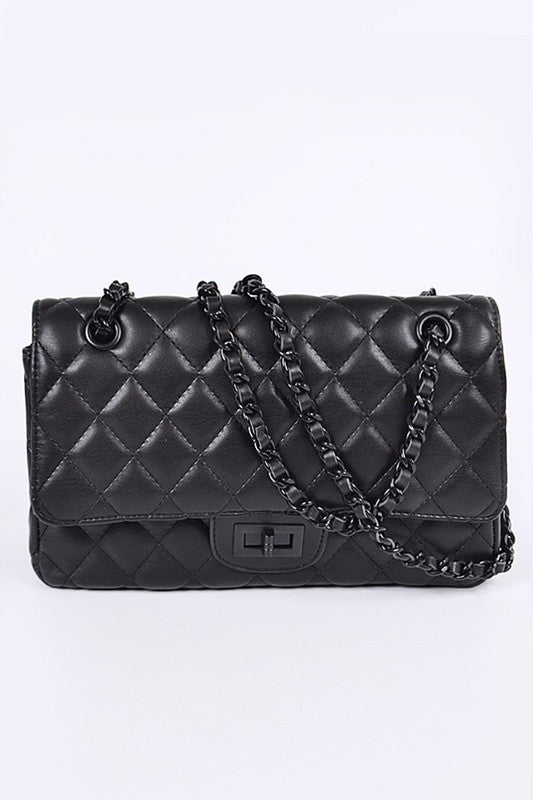 Chanel Style Quilted Hand Bag