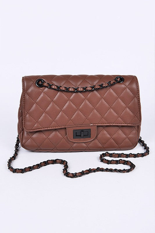 Chanel Style Quilted Hand Bag