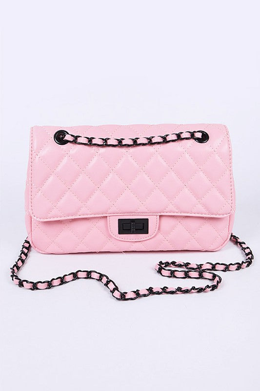 Chanel Style Quilted Hand Bag