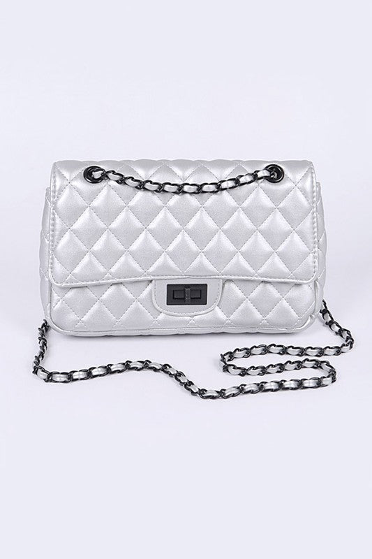 Chanel Style Quilted Hand Bag