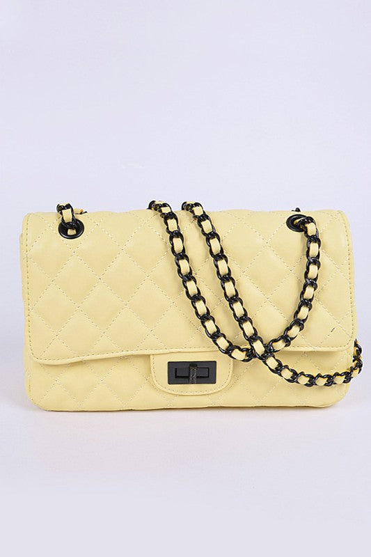 Chanel Style Quilted Hand Bag