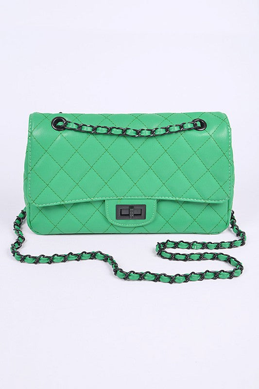 Chanel Style Quilted Hand Bag